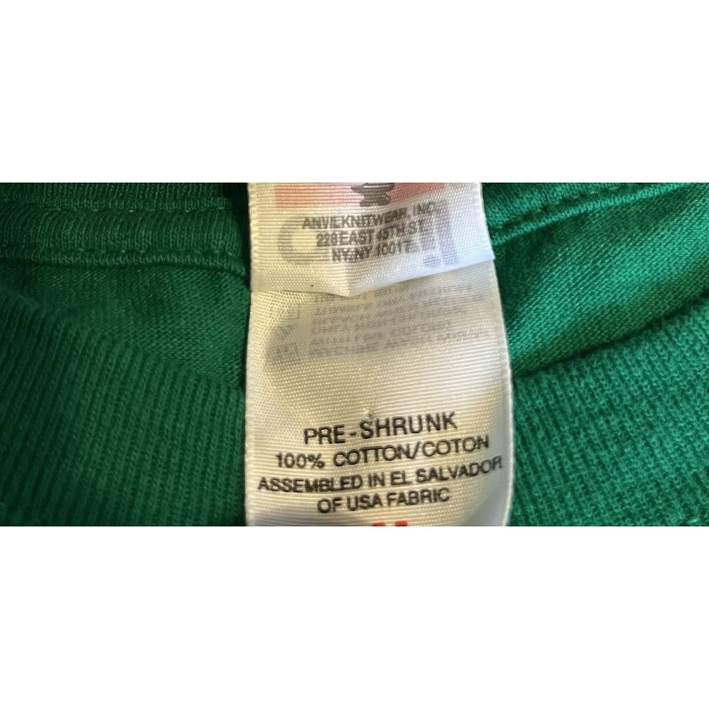 Vintage Busch Gardens T Shirt Graphic Safari Excursion Tampa FL Green M - Picture 13 of 16